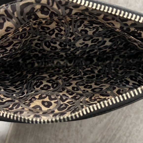 Y2k Coach Black Leather side bag - Picture 3 of 7